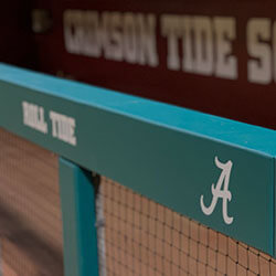 Alabama Dugout Rail Pads