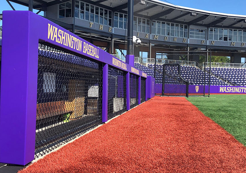 Dugout Rail & Post Padding Field Wall Pads by SportsGraphics