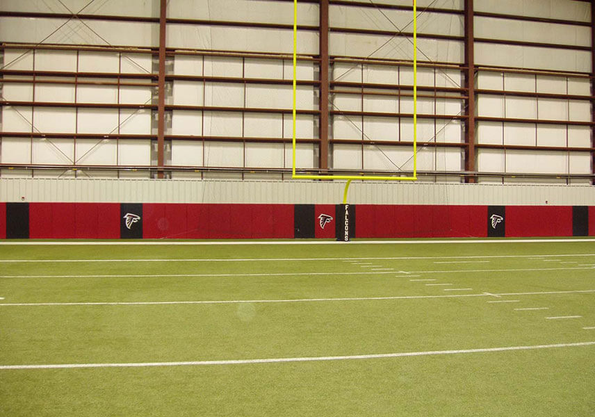 Indoor Practice Facility Wall Padding Field Wall Pads by SportsGraphics