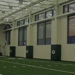Green Bay Packers Indoor Practice Facility Wall Padding