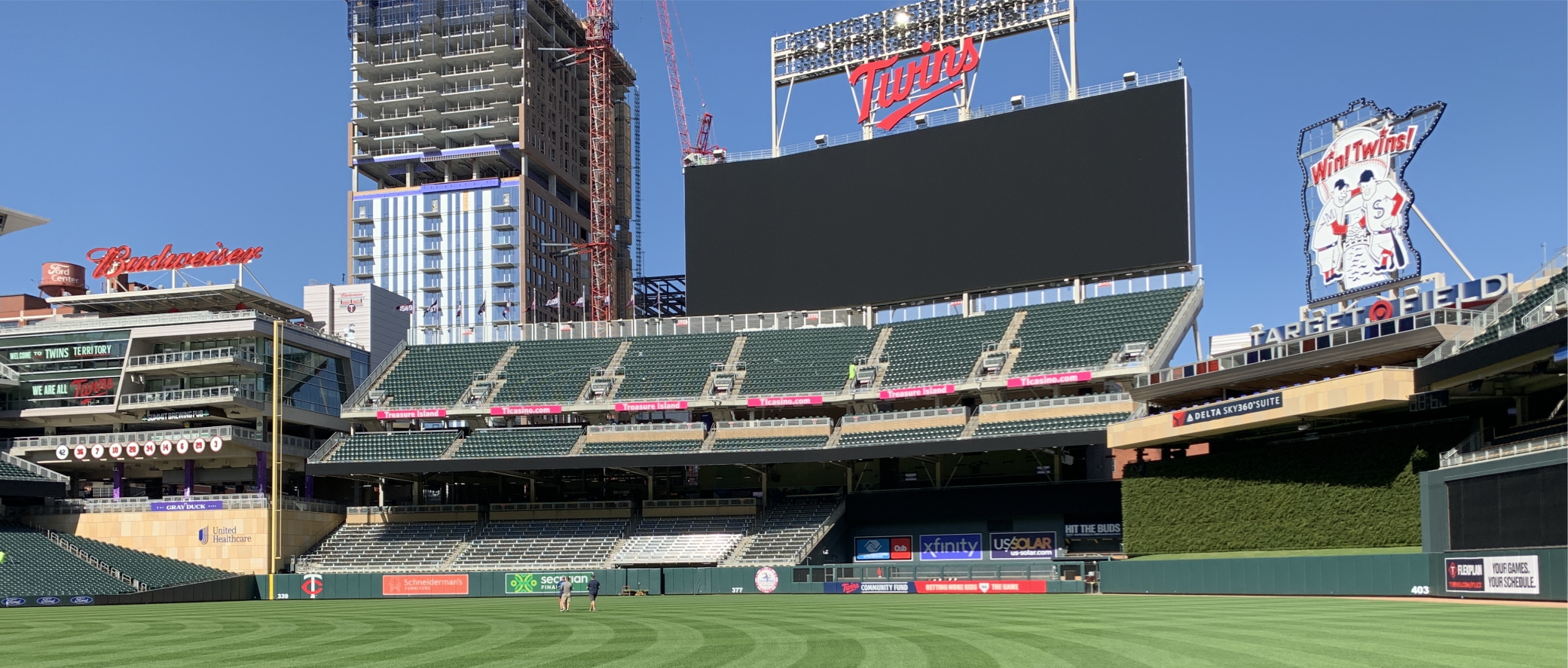 Target Field Outfield
